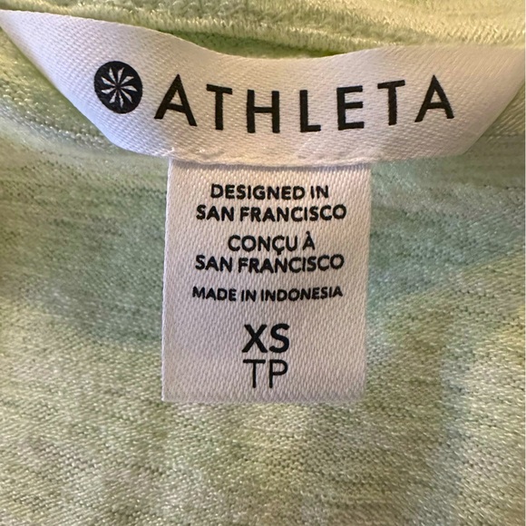 Athleta Breezy Scoop V Neck Tee - Picture 5 of 5